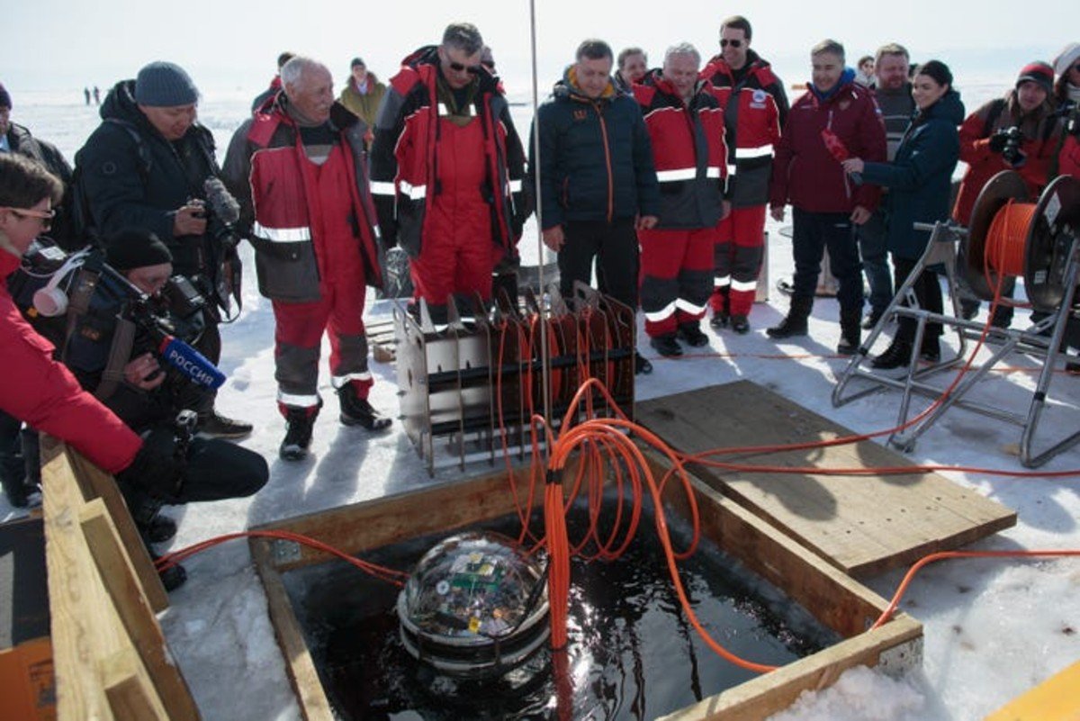 In the world's deepest lake, Russia has sunk a neutrino observatory