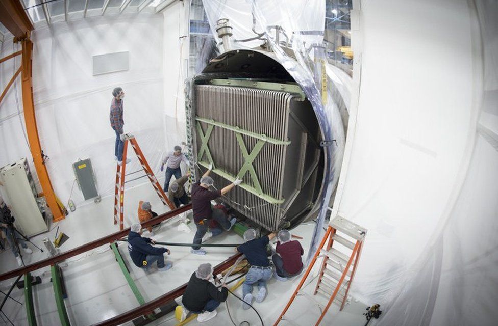 The discovery of neutrinos ushers in a new era in physics