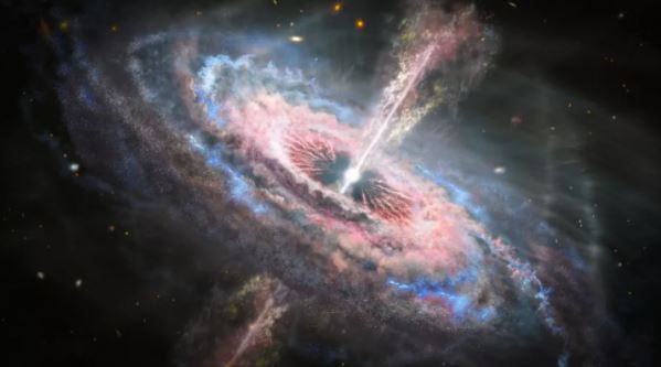 The riddle of ghostly neutrinos is investigated through a massive simulation of the universe