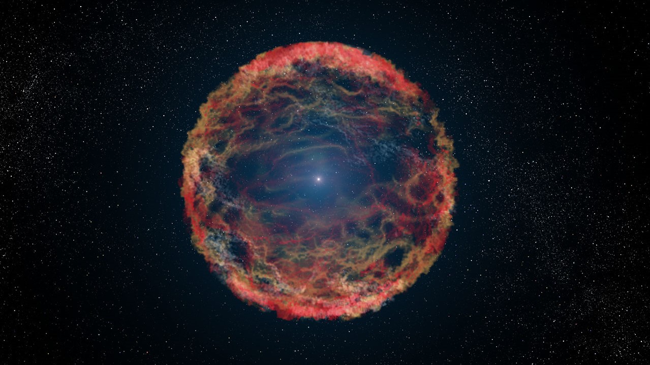Dark matter may be revealed by the next supernova in the Milky Way