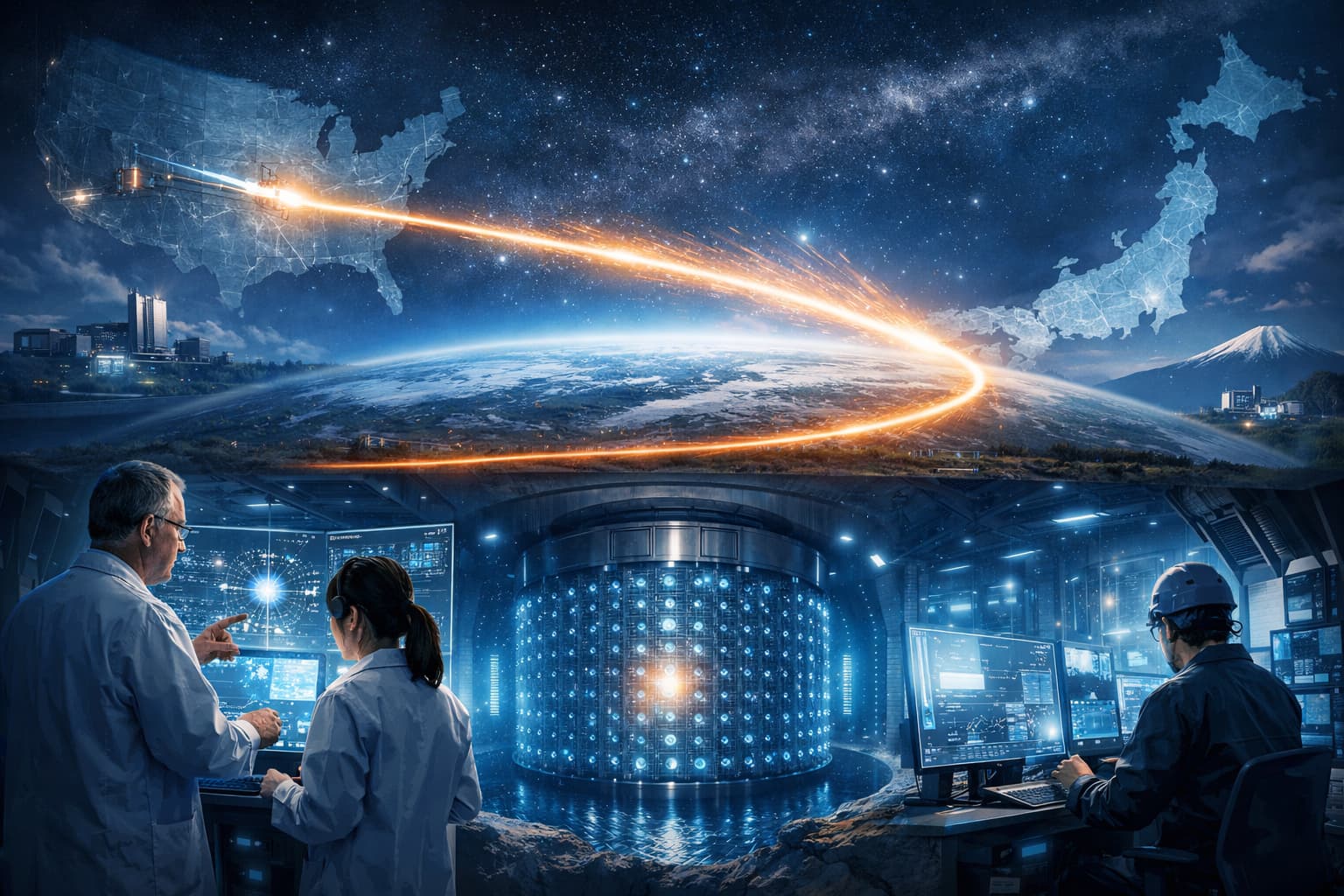 Neutrino Experiments in the United States and Japan: Advancing the Global Frontier of Particle Physics