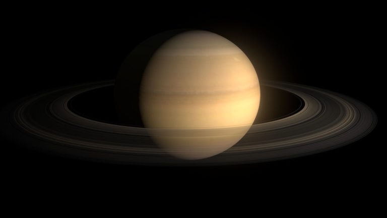 Saturn's rings and tilt could be attributed to a single lost moon ...